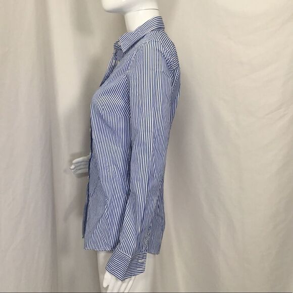 J. Crew Haberdashery Striped Button Down (UC11) - Picture 2 of 5